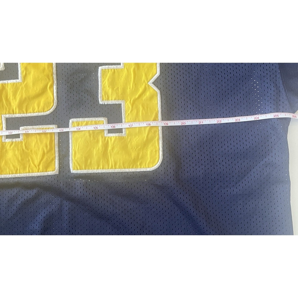 VTG University of Michigan Men's Size XL Jersey #23 Mesh Dark Blue Team Spirit - Picture 7 of 9